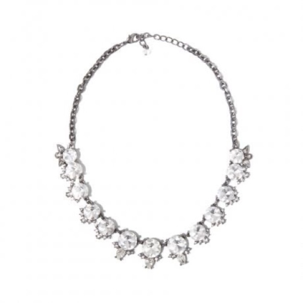Capwell + Co. Hematite and Crystal Stone Necklace